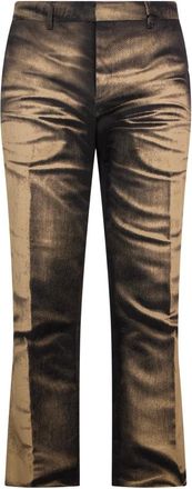 Moschino Heren, Broeken, Beige, Maat: M Katoen