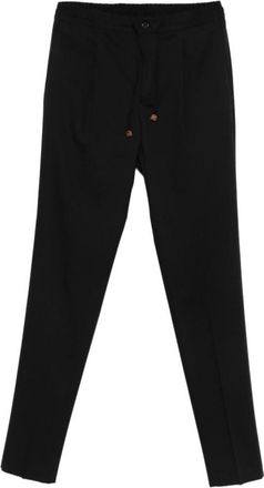 Incotex Drawstring Chinos - Heren - Chinos - Zwart - XL - Broeken