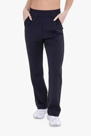 Mono B High Waist Drawstring Pants In Black