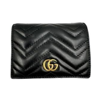 Gucci Black Leather Wallet (Bi-Fold) (Pre-Owned)