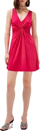 Blugirl Fuchsia Korte Jurken voor Vrouwen - Dames - Korte kleedjes - Roze - S - Kleedjes