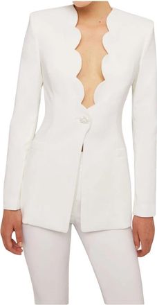 Genny Jassen - Dames - Blazers - Wit - S - Jassen
