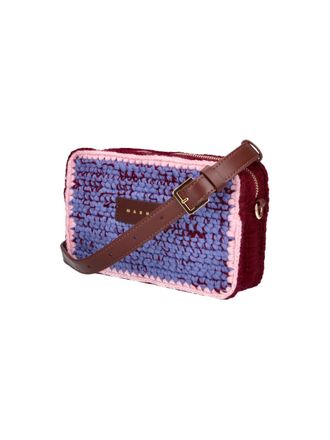 Marni Womens Bags Violet Wool