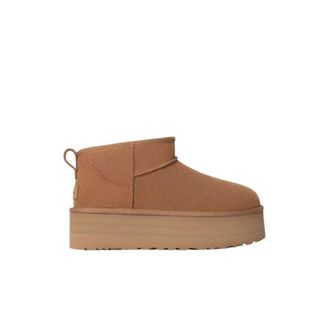 UGG Winter Boots, female, Brown, Size: 10 US Classic Ultra Mini Platform