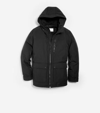 Cole Haan Mens Down Puffer Jacket - Black Size Medium