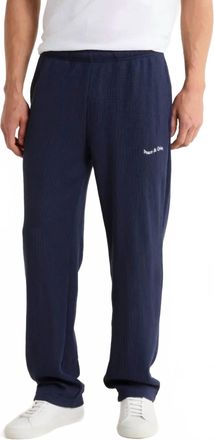 Museum of Peace and Quiet Waffle Knit Pants In Navy