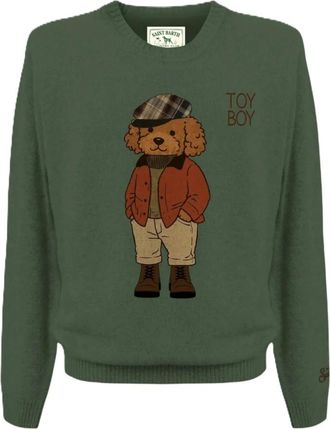 MC2 Saint Barth Su&eacute;ter Heron - Knitwear - Hombre - Verde - XL