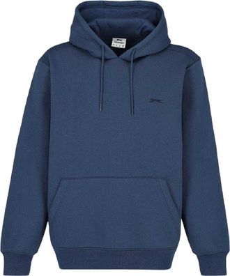 Slazenger Heren fleece hoodie (Staalblauw)