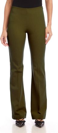 Fifteen Twenty City Bootcut Pants In Olive