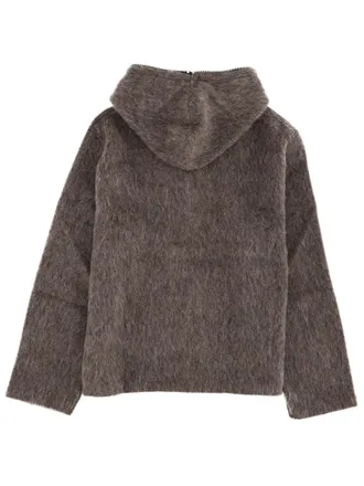 Our Legacy Boxy Fit Hooded Sweatshirt - Gray