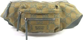 Gucci Pre-owned Belt Bags, male, Green, Size: ONE SIZE Pre-owned Fanny Pack