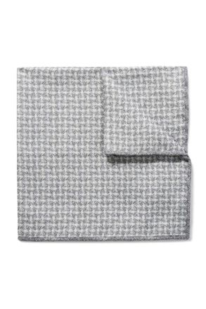 Brunello Cucinelli Checked Silk-Jacquard Pocket Square