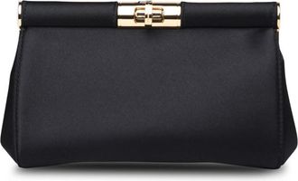 Dolce & Gabbana Dolce & Gabbana Black Silk Blend Bag