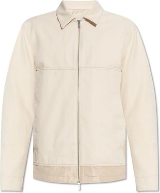 Moncler Omkeerbare donsjas - Heren - Zomerjassen - Beige - XS - Katoen - Jassen