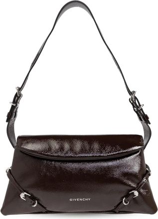 Givenchy small Ptit Voyou shoulder bag - women - Calf Leather - One Size - Brown