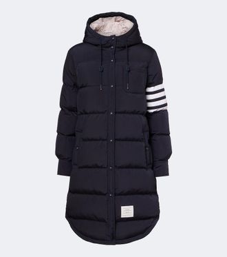Thom Browne Piumino 4-Bar con cappuccio