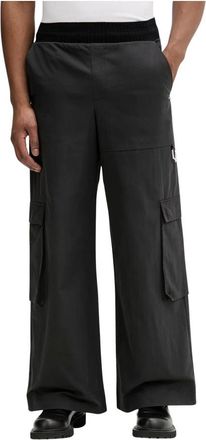 Heliot Emil Heliot Emil, Broeken, Heren, Zwart, XL, Katoen, Wijde Broek