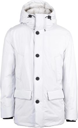 Woolrich Iconic White Cloud Arctic Parka With Down Filling