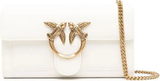 Pinko Love One Leather Crossbody Bag