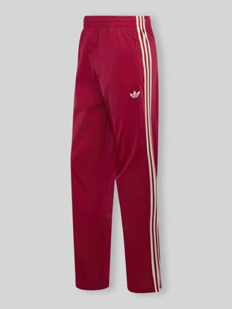 adidas Originals Regular Fit Sweathose mit Logo-Stitching Modell FIREBIRD in Bordeaux, Gr&ouml;&szlig;e XL