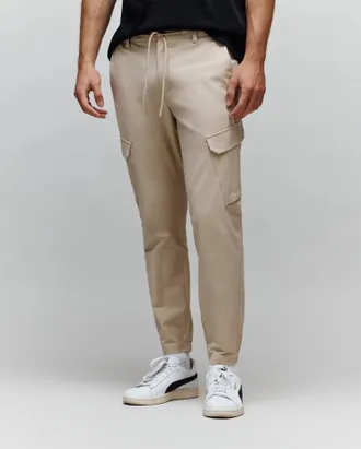 Psycho Bunny Mens Luka Cargo Pant 213 OXFORD TAN / 30