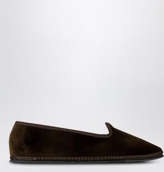 Vibi Venezia Friulane in brown velvet