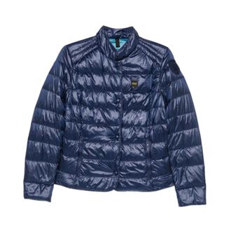 Blauer Dames, Jassen, Blauw, Maat: L Leer