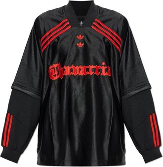adidas Chavarria Dazzle LS Jersey - Heren - Tops - Zwart - Maat: S Jersey