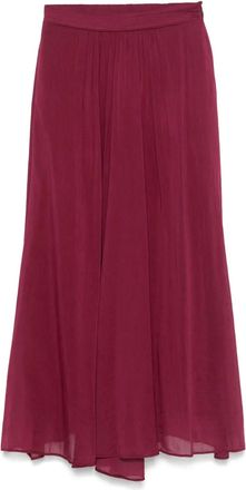Forte_Forte straight maxi skirt - Pink