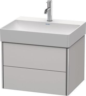 Duravit Duravit Xsquare Mueble Bajo Lavabo Suspendido, 2 Cajones