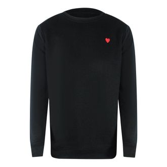 Love Moschino Sweatshirt met klein logo voor heren (Zwart)