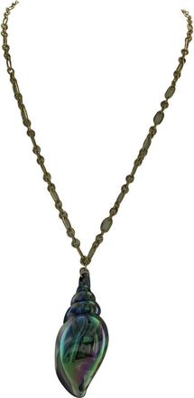 Olivia Welles Sally Sells Pendant Necklace in Gold /Multi at Nordstrom Rack