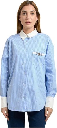 Fracomina Donna, Camicette, Blu, XL, new