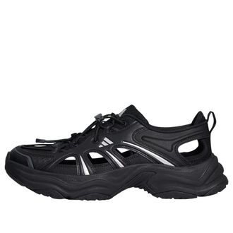 adidas XLG Fin Pulse Sandals Black Silver LA1993