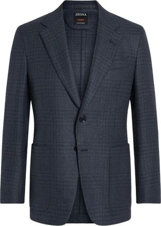 Ermenegildo Zegna Oasi Cashmere Jacket - men - Cashmere - 56 - Green