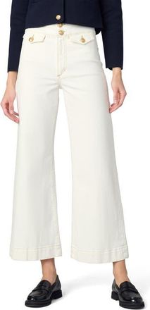 Joe's The Ellia Ankle Wide Leg Jeans in Milk at Nordstrom, Size 30