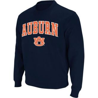 Colosseum Mens Colosseum Navy Auburn Tigers Arch & Logo Crew Neck Sweatshirt at Nordstrom, Size Medium