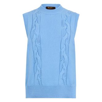 Moorer Dames, Truien, Blauw, Maat: XS Katoen