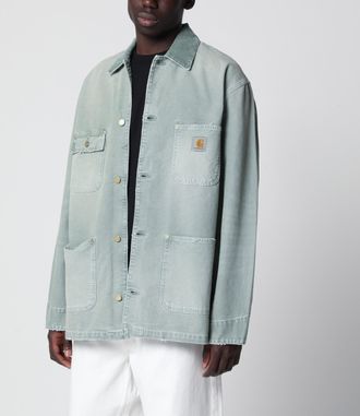 Carhartt Work in Progress Shady green/Destroy Washed shirt jacket