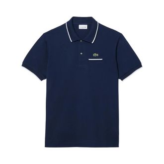 Lacoste Heren, Tops, Blauw, Maat: XL Katoen