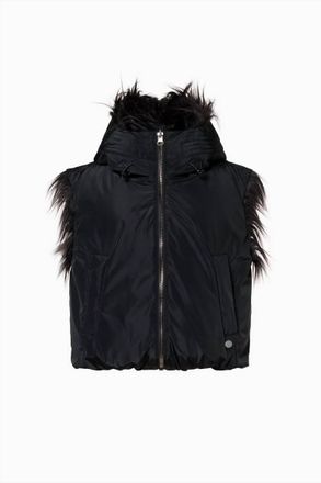 Goldbergh Womens Yara Reversible Bodywarmer Vest In Black