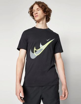 Nike Mens Nike Moto Black Mens T-Shirt - Size: 40