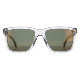 HUGO BOSS BOSS 1317/S KB7 CW transparant grijs groen goud spiegel zonnebril