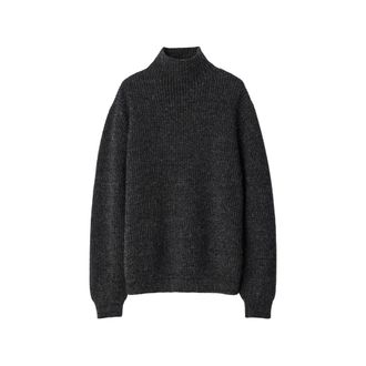 Christophe Lemaire High-neck Sweater In Yak Alpaca