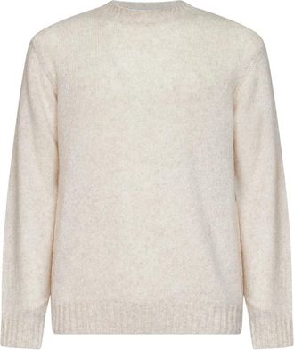 Nn.07 Nn. 07 Truien - Heren - Ronde hals truien - Beige - XL - Truien & Vesten
