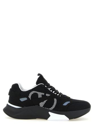 Valentino Garavani BlackWhite Logo Sneakers