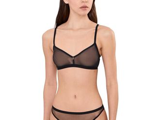 Cosabella Soire Iconic Bralette Womens Bra Black : LG, Elastane/Polyamide