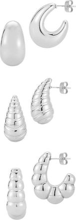 Glaze Jewelry Silver Plated Earrings