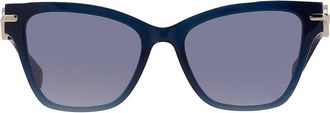 Longchamp Blue Butterfly Ladies Sunglasses LO737S 400 52
