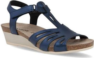 Naot Starlet Wedge Sandal in Polar Sea Leather at Nordstrom, Size 5Us
